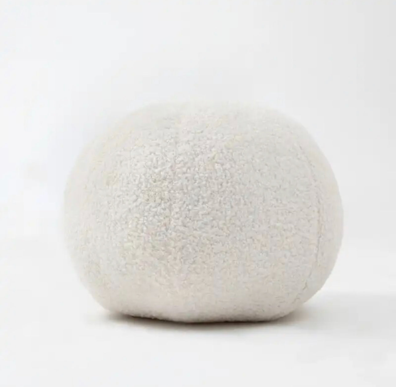 The Ball White Cushion