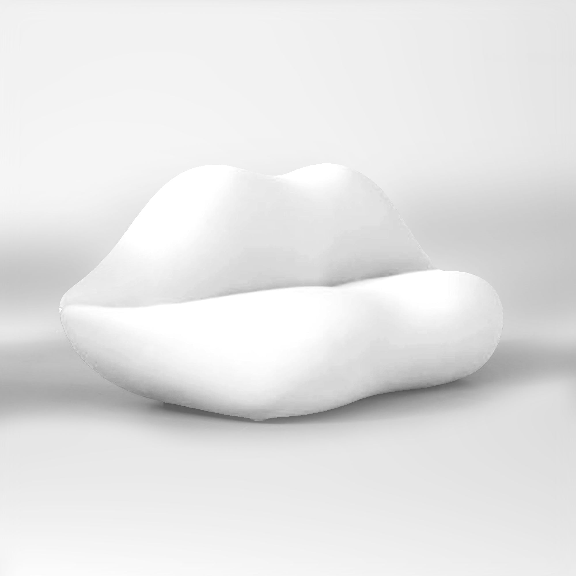 The Lips White Sofa