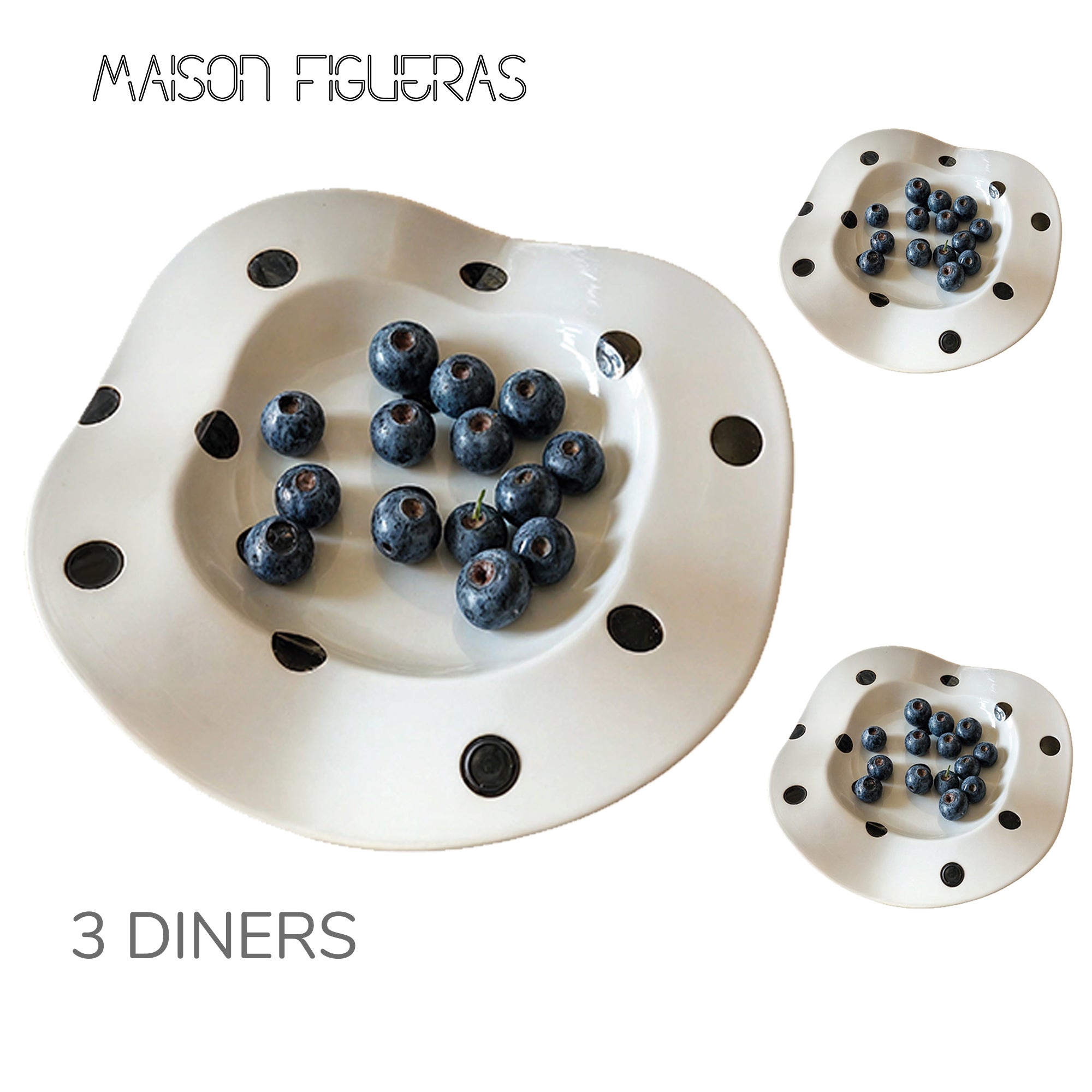 The Black and White Dishes