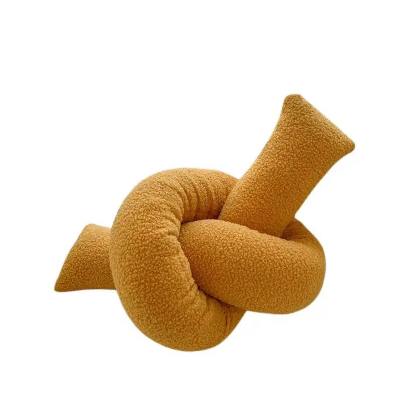 The Knot Yellow Cushion