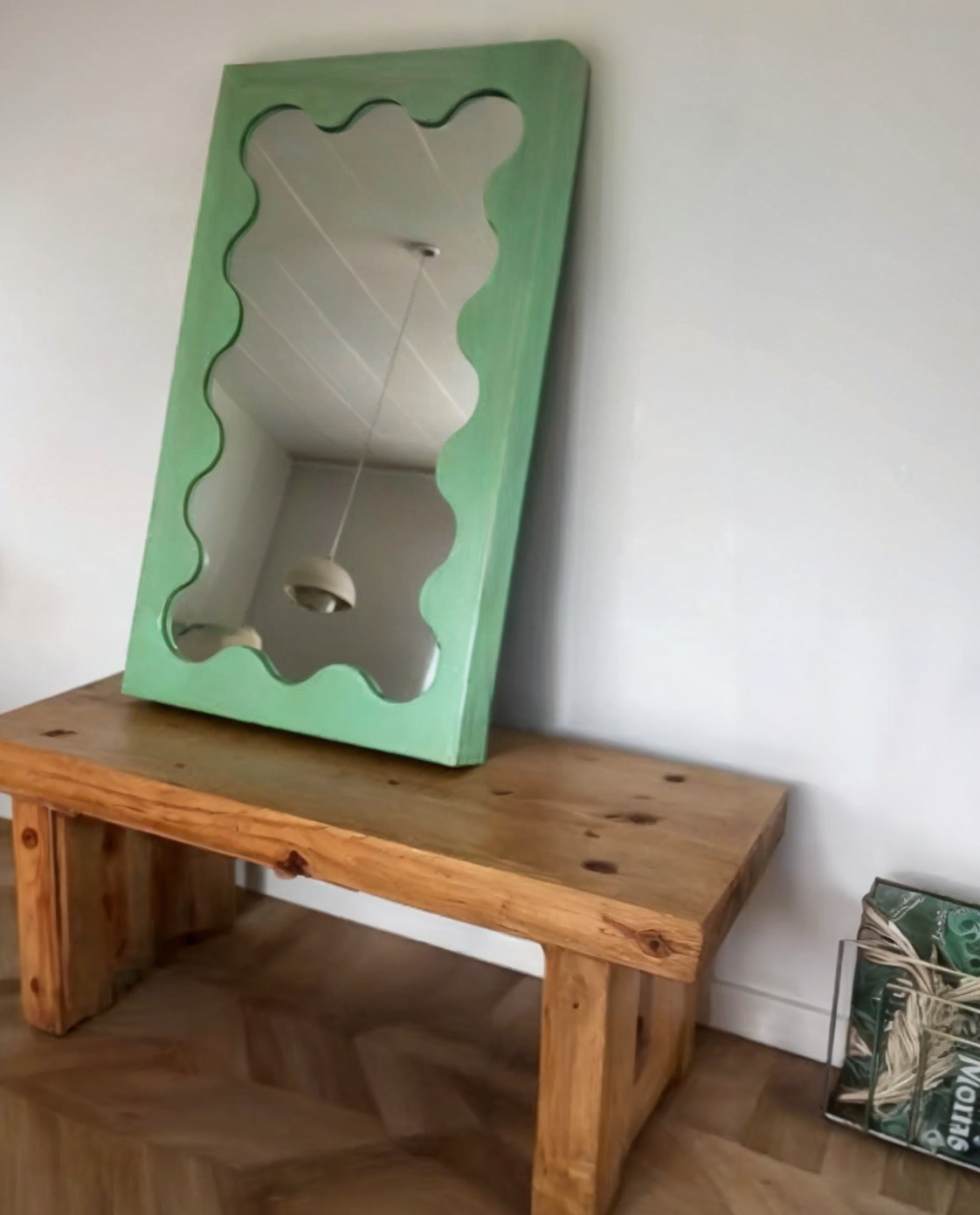 Aurea Green Mirror