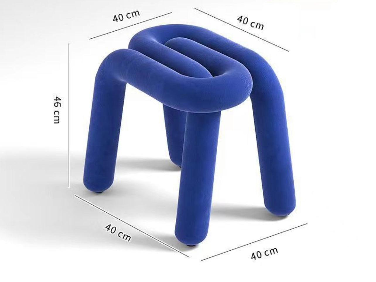The Red Contemporary Stool