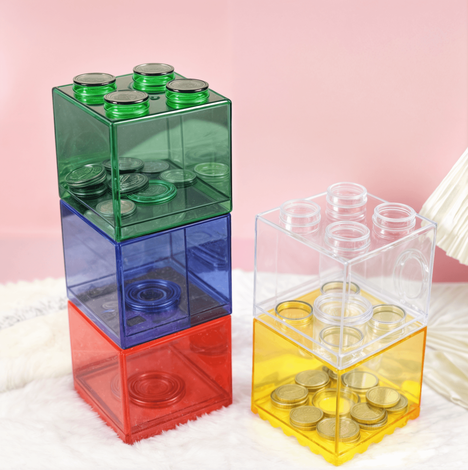 Money Box Lego Yellow