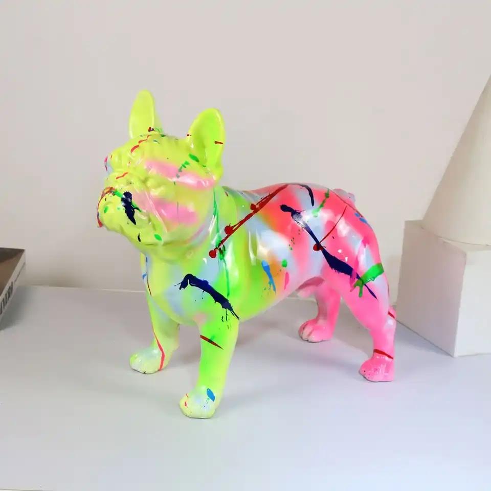The Color Dog Sculpture